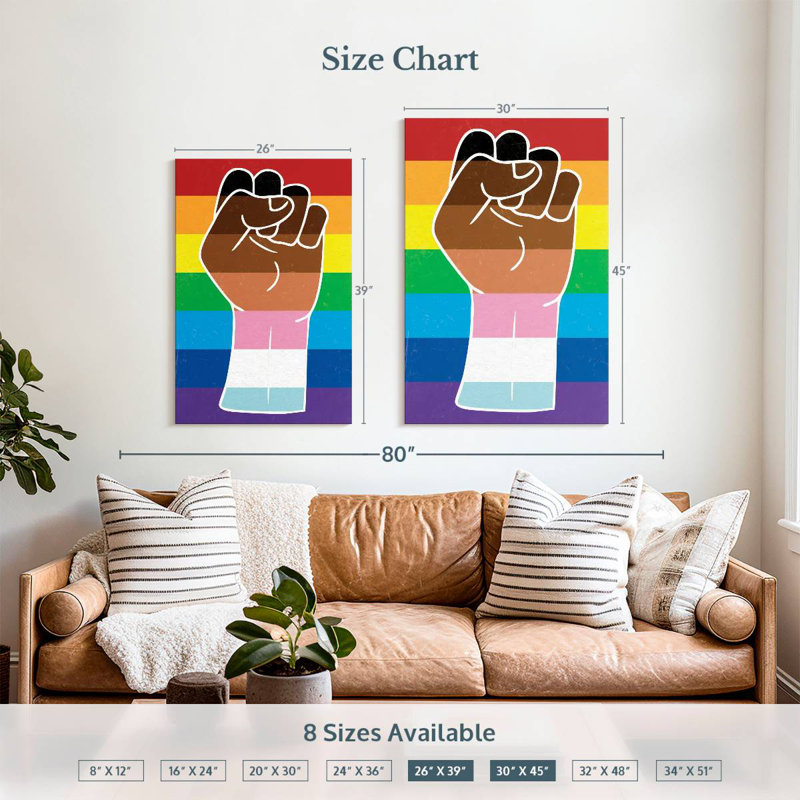 Khadjiah Honor The Pride, 39" H x 26" W
