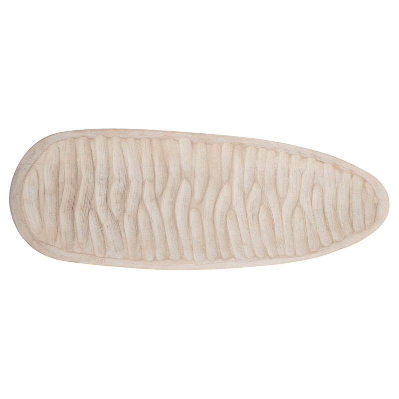 White Wash Long Tray