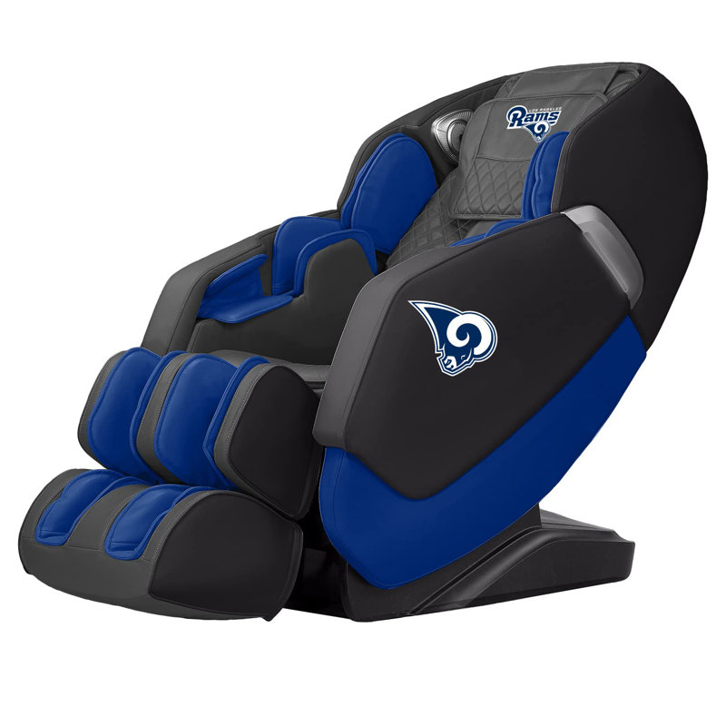Fauteuil de massage chauffant en similicuir à largeur réglable