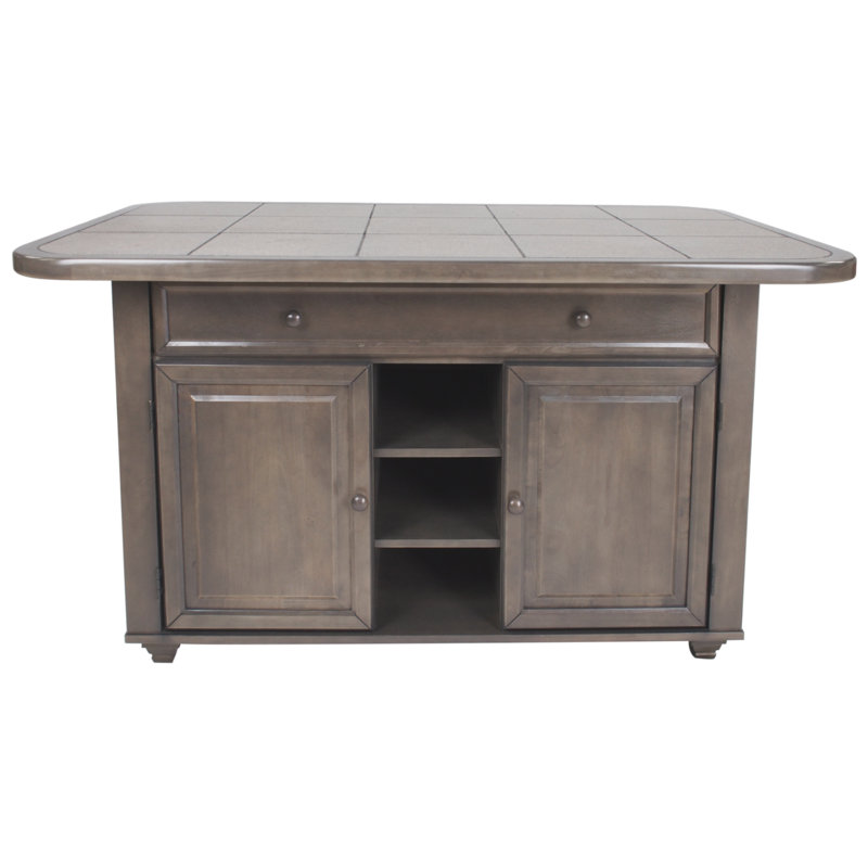 Shades Of Gray Kitchen Island