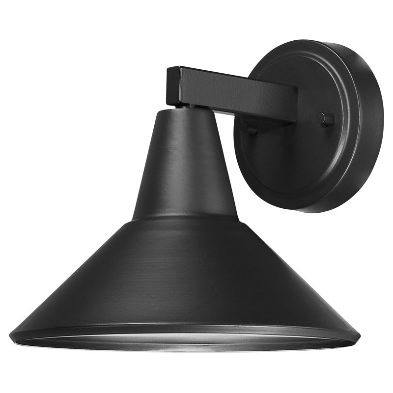 Bay Crest Aluminum Wall Light, 8.25" H x 8.88" W x 9.5" D