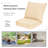 Outdoor 6'' Lounge Chair Seat / Back Cushion-61765296