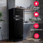 Frigidaire 7.5 Cu. Ft. Retro Refrigerator, Top Mount Apartment Size Fridge -104201523