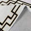 Motto Black/White Rug
