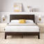 Matelas en mousse viscoélastique imprégnée de gel 10 po et lit plateforme en bois massif Marvelwood-417005140-417005141