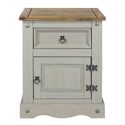 Esam 20.87'' W Solid Wood Nightstand