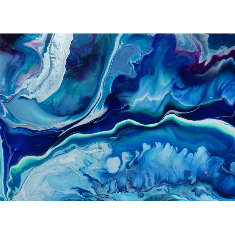 Jeweled Waves Painting by Cynthia White