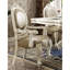 Chaise avec accoudoirs avec garniture cloutée (ensemble de 2)
