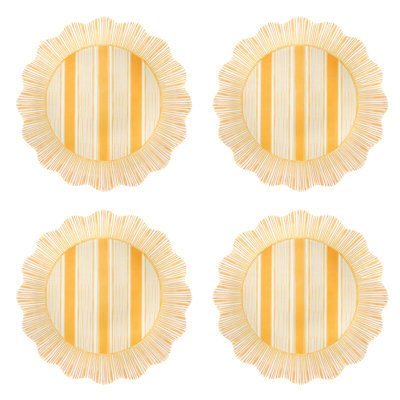 Cabana Stripe Melamine Dessert/Salad Plates