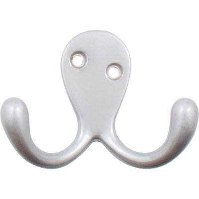Double Wall Mounted Robe Hook