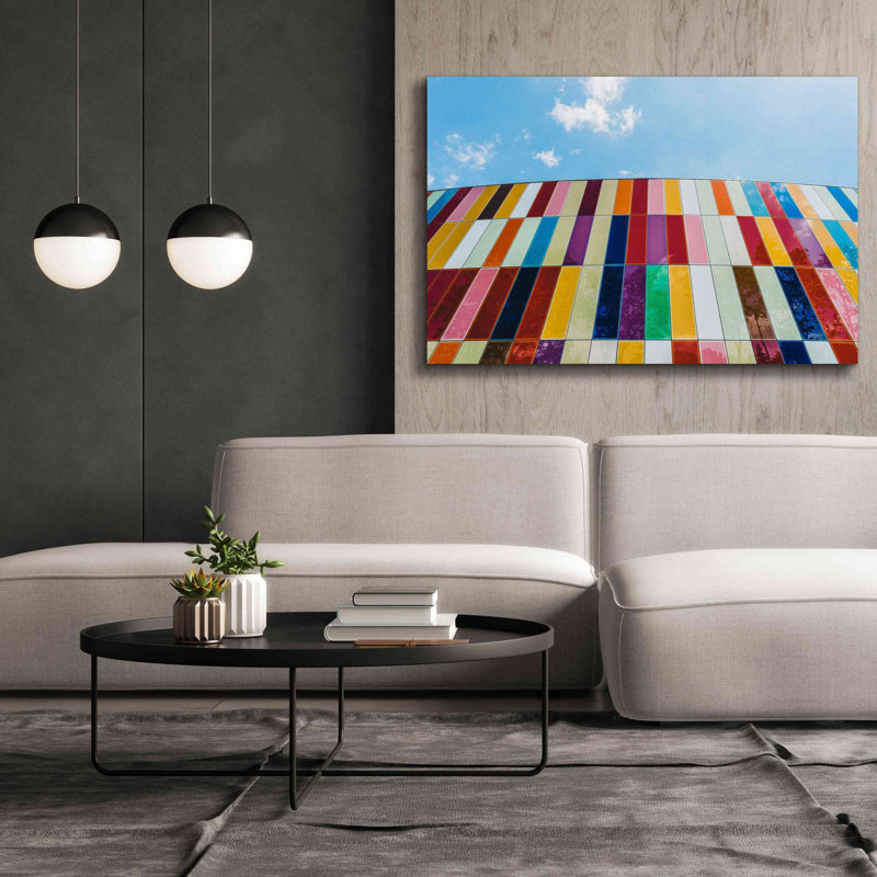 «Feune Glass Rainbow» par Epic Portfolio, estampe numérique sur toile, H 40 po x l 60 po x P 1,5 po