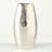 Sculptural Silver Aluminum Vase
