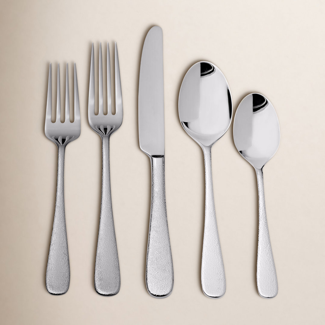 Mikasa Declan 20-Piece 18/10 Stainless Steel Flatware Set, Service For 4 Mikasa