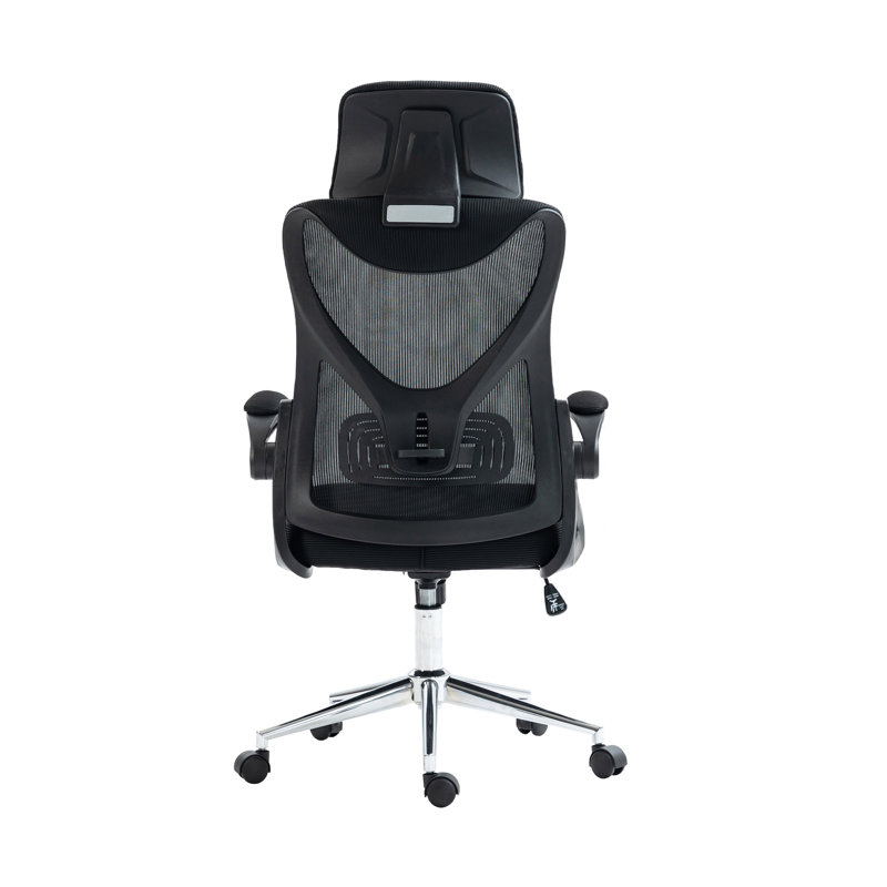 Chaise de bureau ergonomique avec appui-tête et soutien lombaire Techni Mobile