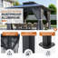12 pi. L 12 pi. D Pavillon de jardin en aluminium