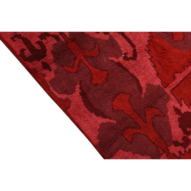 Tapis rose foncé 4 x 6 Pham