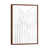 Classic Brown Wood Framed selected