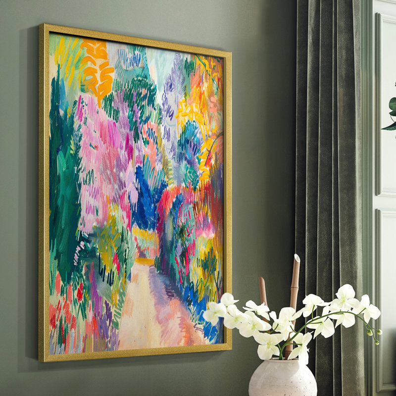 Matisse XLII, reproduction encadrée - bois massif, H 10 po x l 8 po