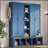 62.9W Farmhouse 4-in-1 Hall Tree with 6 Hooks, Mudroom Bench, and Open Compartments for Entryway Organization-1270370986