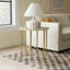 Tira Stone End Table