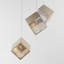 Luminaire suspendu grappe 3 lumières Ice Cube-230298116-230283331