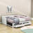 Twin Size 2 Drawers Daybed with Trundle-859160164