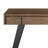 Lowry Solid Acacia Wood and Metal Modern Industrial Writing Desk with 2 Drawers and Flip-Down Keyboard Tray-455878524-450102053