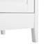 Commode 6 tiroirs avec rangement spacieux et poignées en métal, parfaite pour l'organisation de la chambre à coucher et du couloir