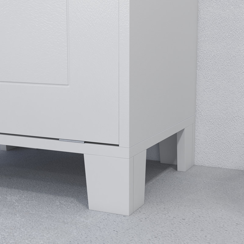 Rangement pour salle de bain Cabinet, Blanc