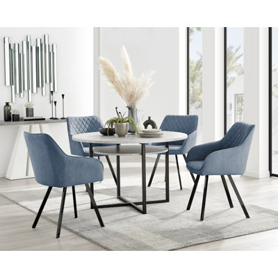 Adler 4 - Person Dining Set