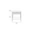 Cora 2 - Piece Solid Wood Top Living Room Table Set