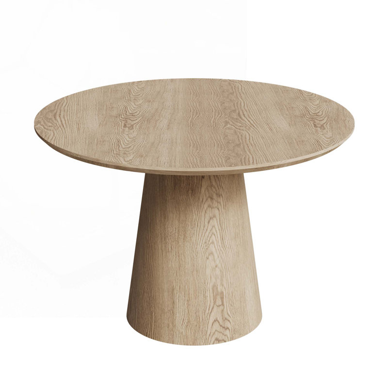 Wooden circular dining table, Wood