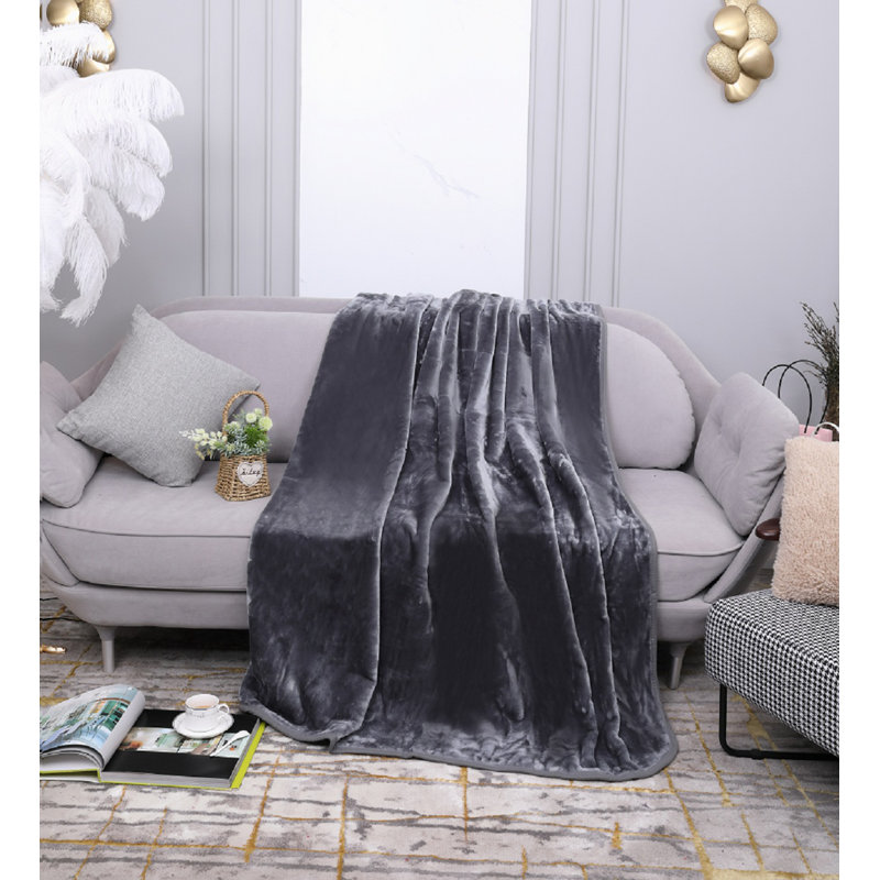 Bernestine Throw Blanket, W150 x L200cm, Grey