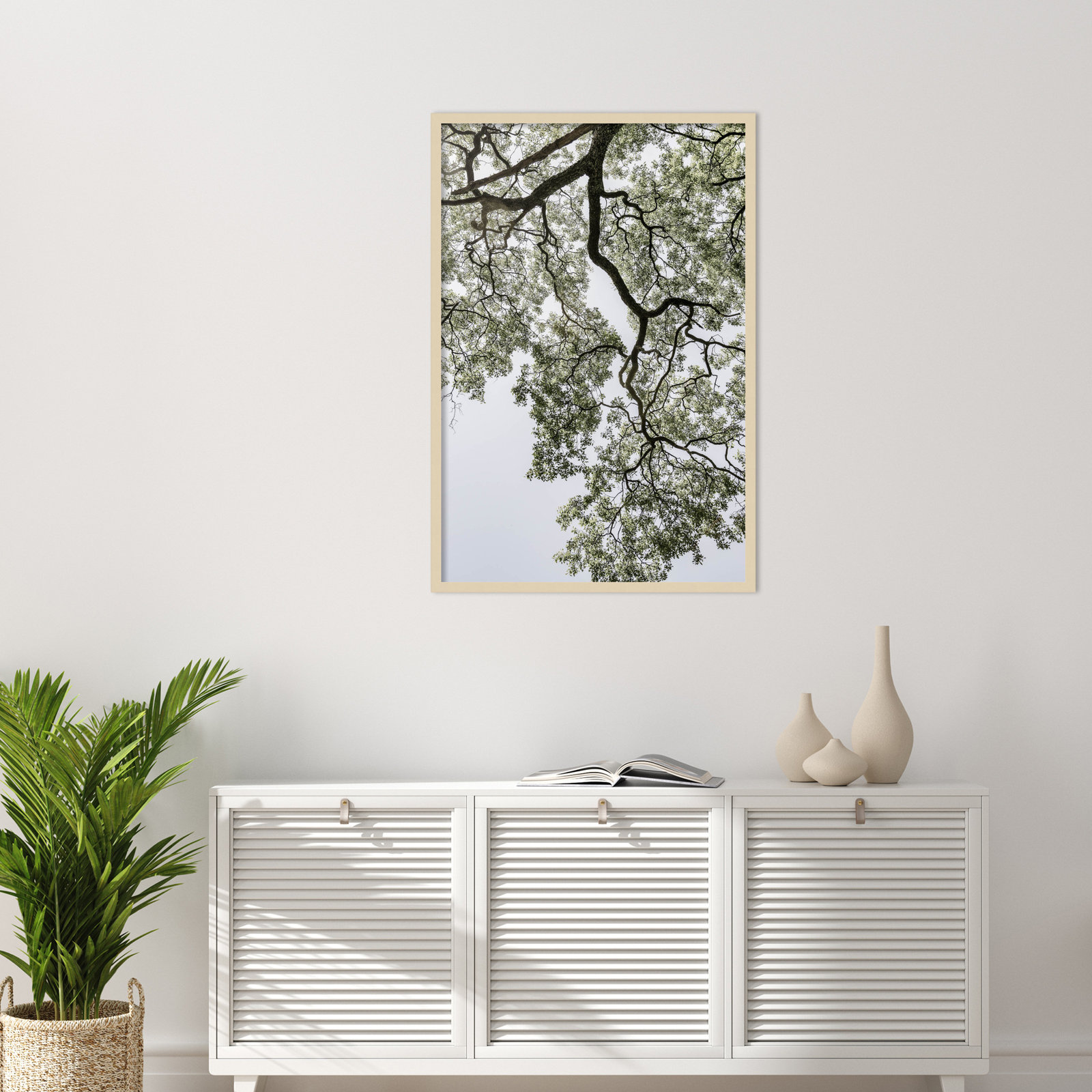Pleasantville "Coastal Forest" Print, Brown, 41" H x 28" W