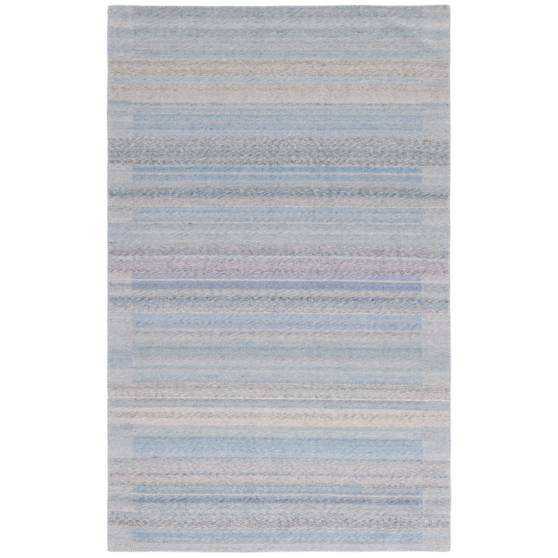 Keyone Performance Striped Rug, Rectangle 4' x 6'