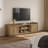 66.9" Versatile TV Stand With Hidden Storage And Shelves-1062011364