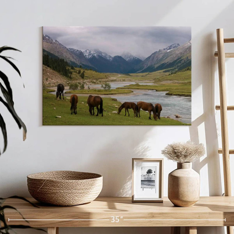 Karakol Horses, 16" H x 24" W