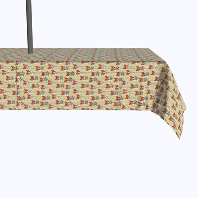 Dunwell Geometric Christmas Tablecloth