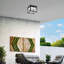 Plafonnier semi-encastré extérieur l 8 po Destina-61922162