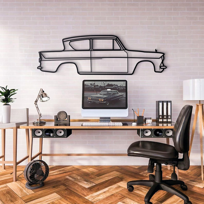 No Frame Print on Metal, 120cm H x 34cm W