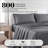 Superior Cotton Blend 800 Thread Count Solid Deep Pocket Bed Sheet Set-1933082761-1933082771