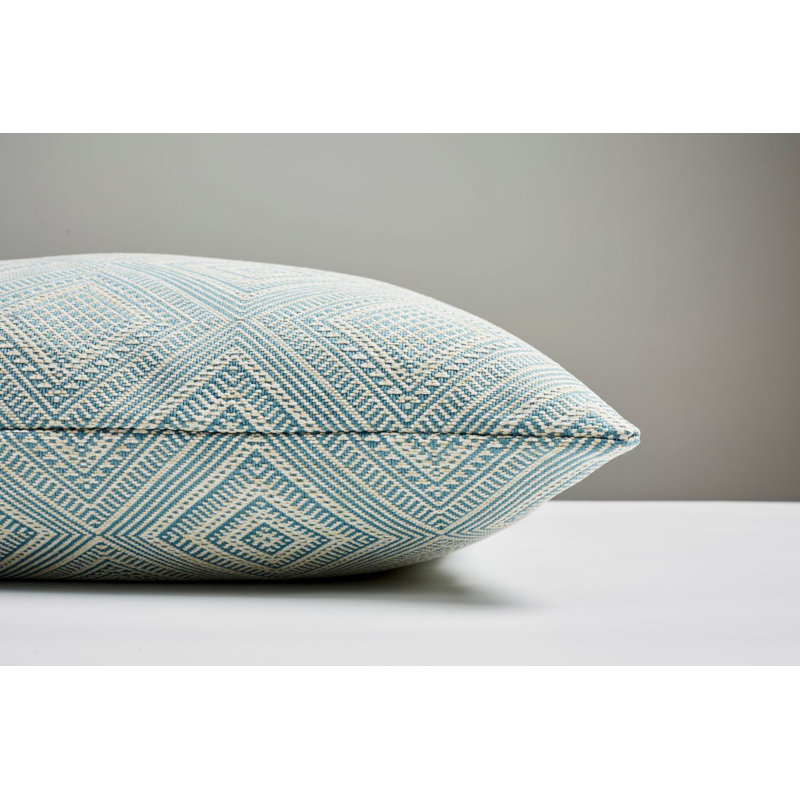 Antigua Square Indoor/Outdoor Pillow Cover & Insert, Sky