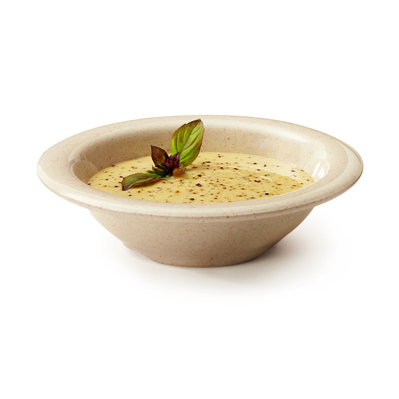 Bols en mélamine GET BAM-1454, 4,5 onces, bambou (ensemble de 12)