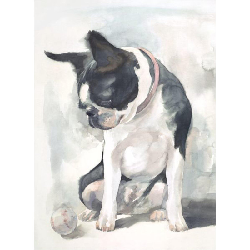Play Day Print by Sara Brown, Glass Coat, 50" H x 36" W