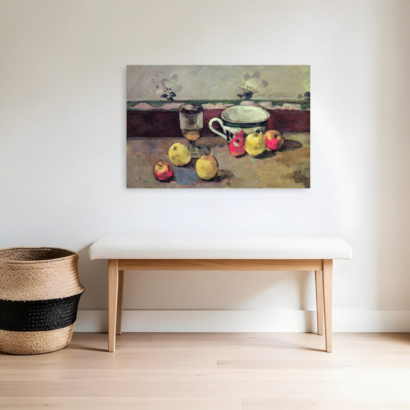 Nature morte, 1875-1877, estampe d'art mural abstrait contemporain, H 24 po x l 36 po