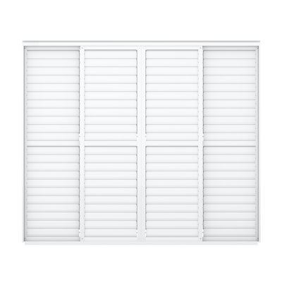 Louver Sliding Door for Pergola Accessory