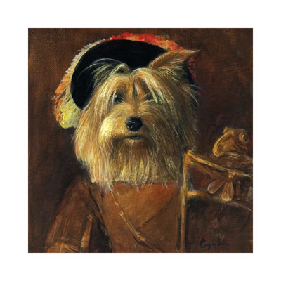 Sherman 1 Piece Wrapped Canvas Painting