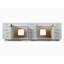 Base de meuble-lavabo double 105 po Disar-111779189