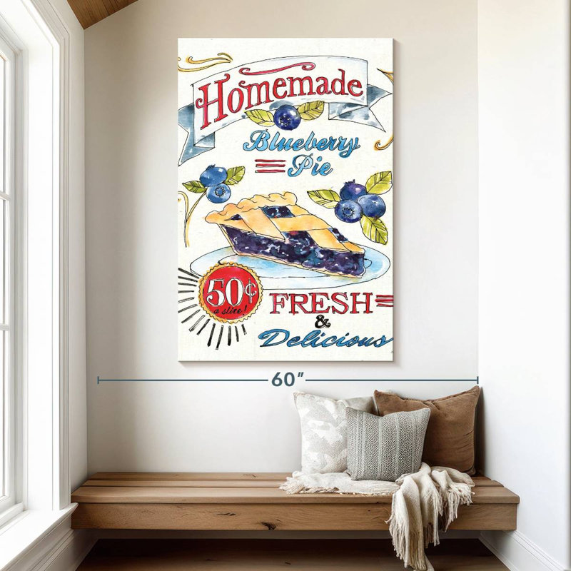 Kema Fruit Stand VI Wall Sign, 51" H x 34" W