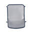 2 chaises empilables, art de fer bleu marine mat, détails fabriqués à la main, 26 po x 22,11 po 26 po, siège 18 po 19,5 po 12,5 po, groupe